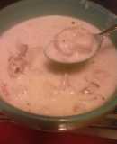 Kayla's shrimp and clam chowder