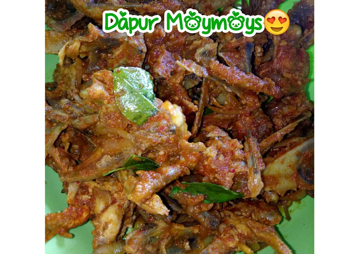 Tulang ayam balado jeruk