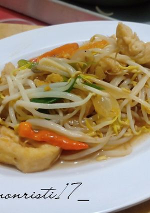 Foto resep Tumis Toge Campur Tahu
