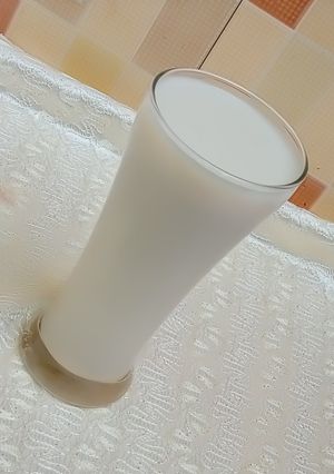 A picture of Soya milk drink.