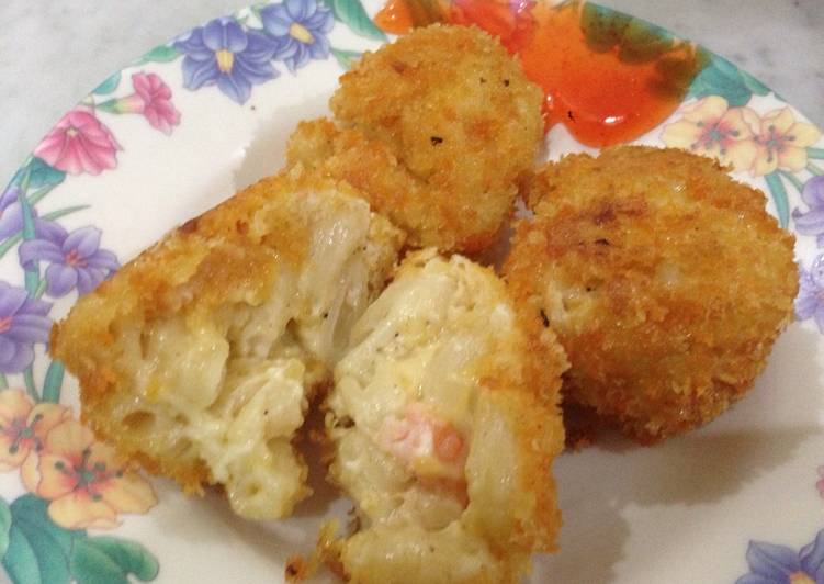 Bagaimana Membuat Mac N Cheeseeee goreng, Sempurna