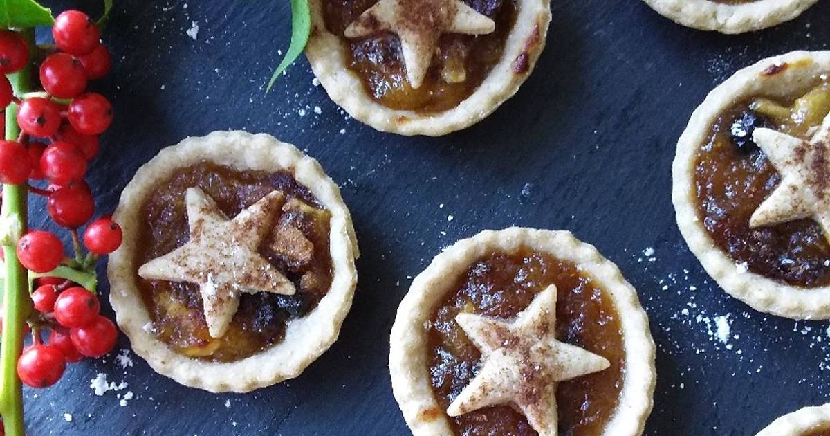 Mince pie recipe. Cranberry mince pies.