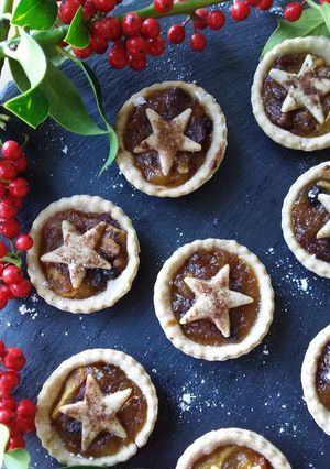 A picture of Christmas Mince Pies.