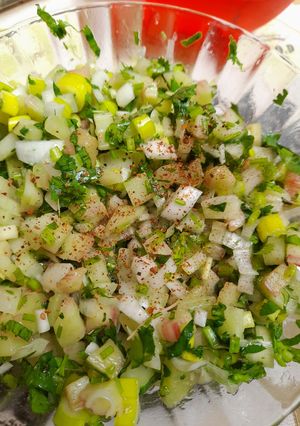 Una foto de Pebre de nalca