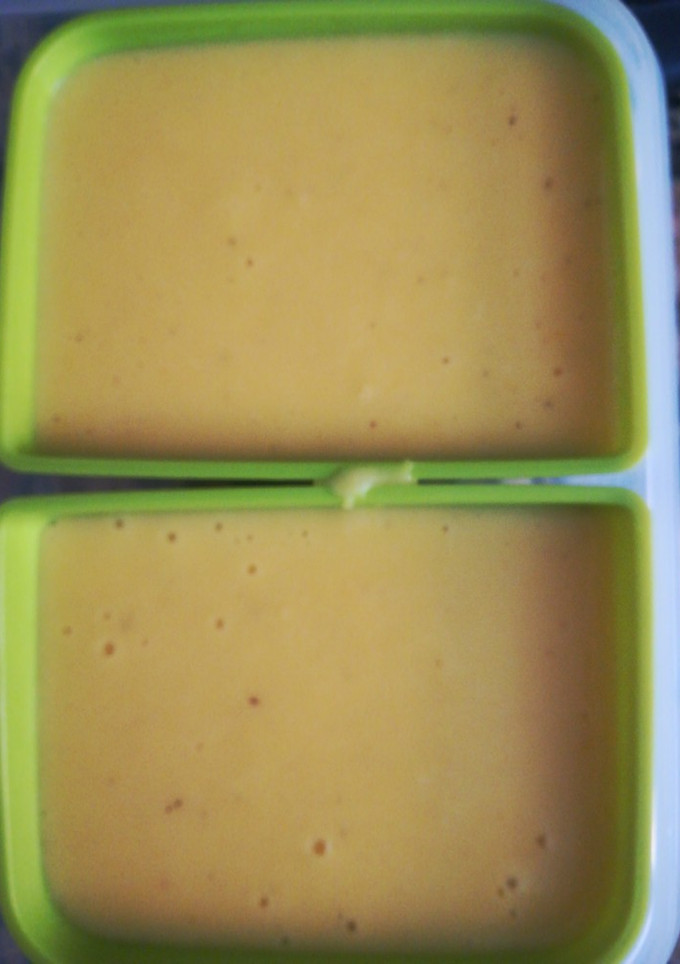 Una foto de Crema de calabaza