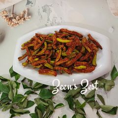 A picture of Air Fried Crisp Ivy Gourd.