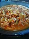 Guiso de lentejas simple sin grasa