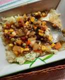 Cazuela vegetariana de latas (2 opciones)