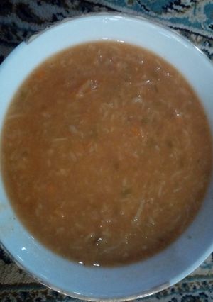 عکسی از دستور آش سوپ