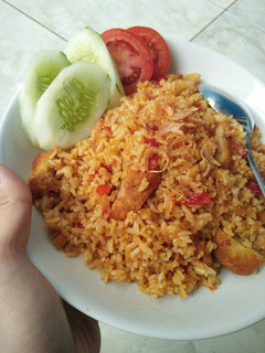 Foto resep Nasi goreng chicken nugget