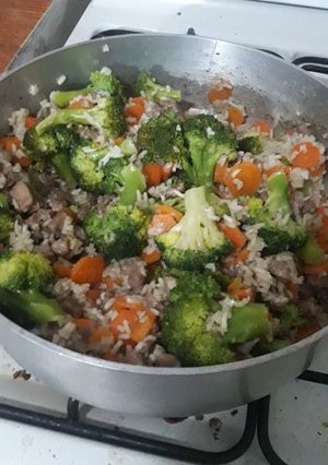 Una foto de Arroz "chino"
