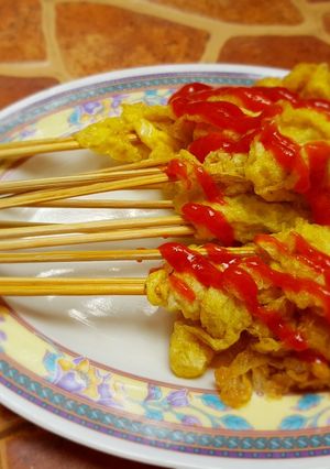 Foto resep Sate Telur Khan SD
