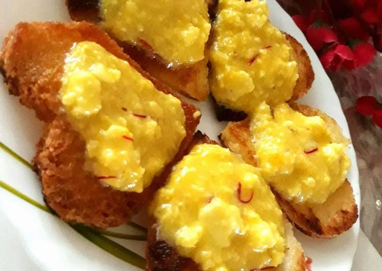 Paneer ka shahi tukda