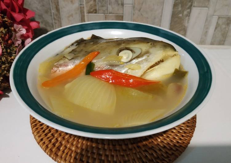 Resep Asem asem kepala salmon…. Seger banget, Enak