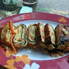 Telur Gulung / Rolled Omelette / Gyeran Mari(계란말이) রেসিপির প্রধান ছবি