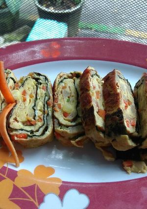 Foto resep Telur Gulung / Rolled Omelette / Gyeran Mari(계란말이)