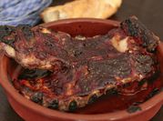 Una foto de salsa para costillas al horno