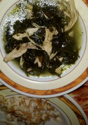 صورة لوصفة الملوخية