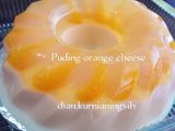 Puding orange cheese