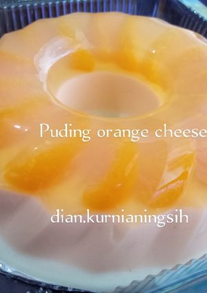 Foto resep Puding orange cheese