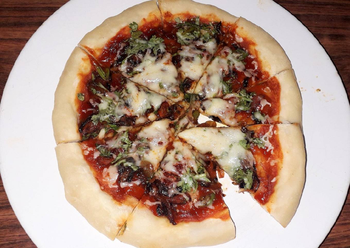 Pizza Margarita | No Yeast | No Baking Soda | Oven Baked