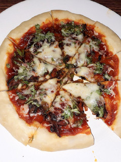 A picture of Pizza Margherita | No Yeast | No Baking Soda | Oven Baked.