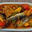 Ikan pindang cue,tahu,terong kuah santan