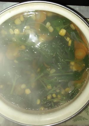Foto resep Sayur bening (sayur bayam)