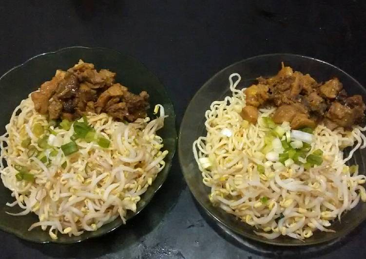 Langkah Mudah untuk Menyiapkan Mie ayam homemade, Enak Banget