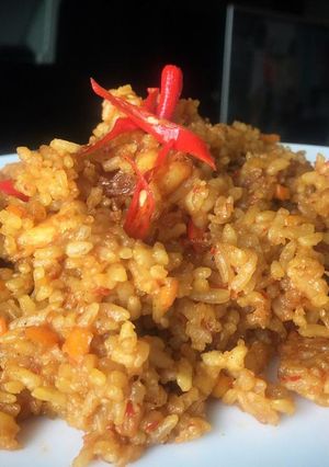 Foto resep Nasi goreng seafood oregano