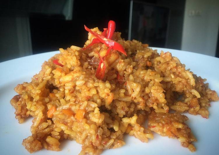 Bagaimana Membuat Nasi goreng seafood oregano , Bikin Ngiler