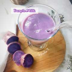 Purple Milk / Susu Ubi Ungu-レシピのメイン写真
