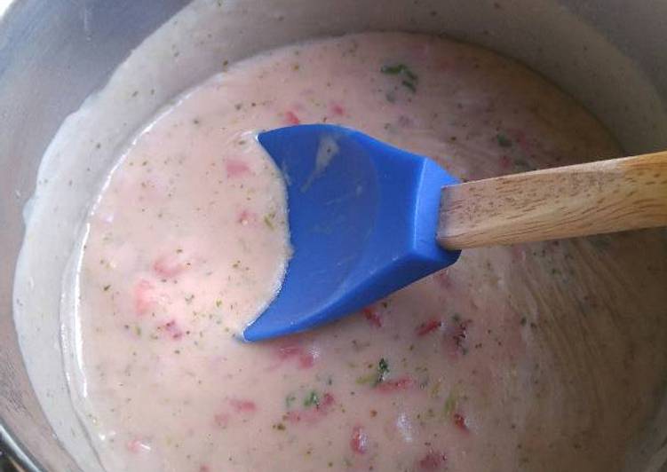 Recipe of Favorite Strawberry cream sauce for pasta