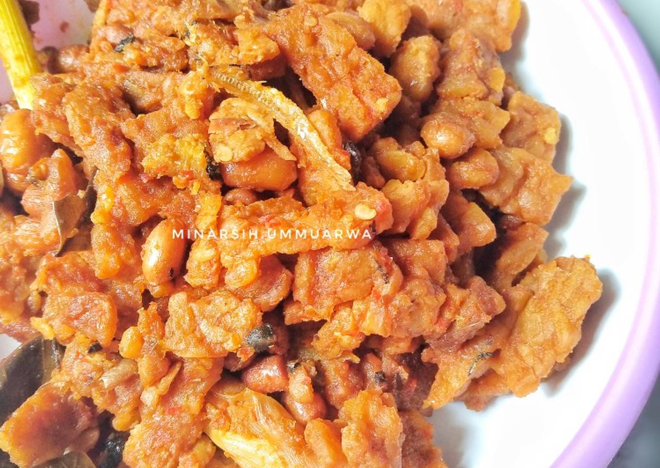 Orek Tempe Teri Kacang Tanah