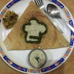 A picture of Masala dosa.