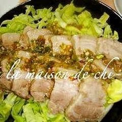 A picture of So Easy! Boiled Pork With My All-Purpose Spicy Aromatic Sauce.