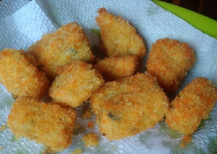 Cara Gampang Membuat Nugget Tempe Ayam Ekonomis 😘, Bikin Ngiler