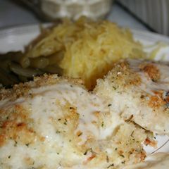 A picture of Crispy Baked Cod.