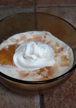 A picture of Gemma's Microwave Cheesecake.