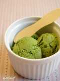 Smooth Egg-Free Matcha Ice Cream
