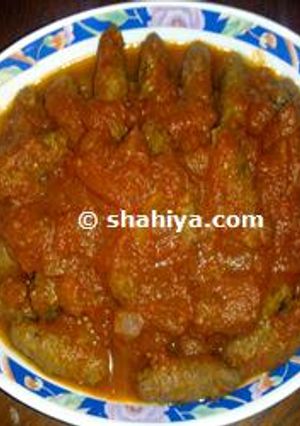 صورة لوصفة طريقة عمل كفته اللحم والأرز