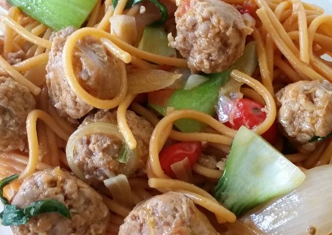 Easiest Way to Make Homemade Spaghetti lo mein