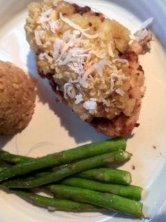 A picture of Pineapple Coconut Chicken.