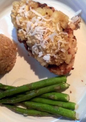 A picture of Pineapple Coconut Chicken.