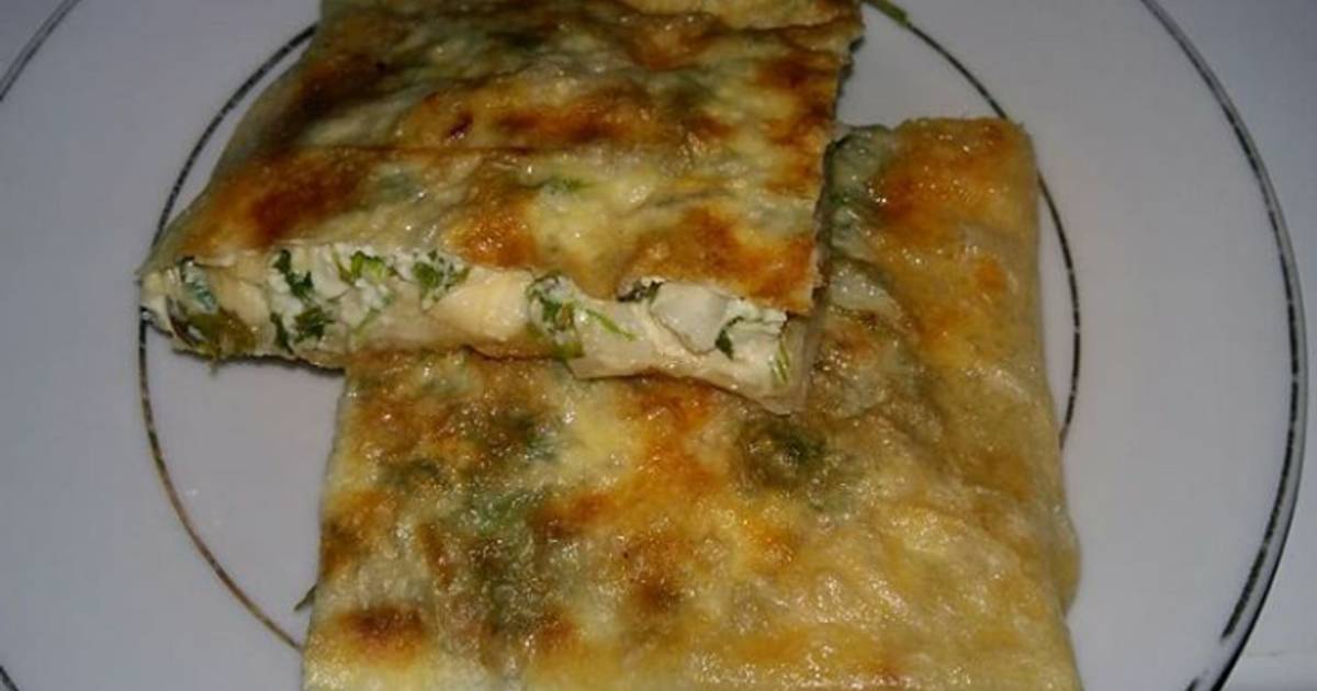 Лаваш с зеленью и яйцом за 5 минут кулинарный марафон