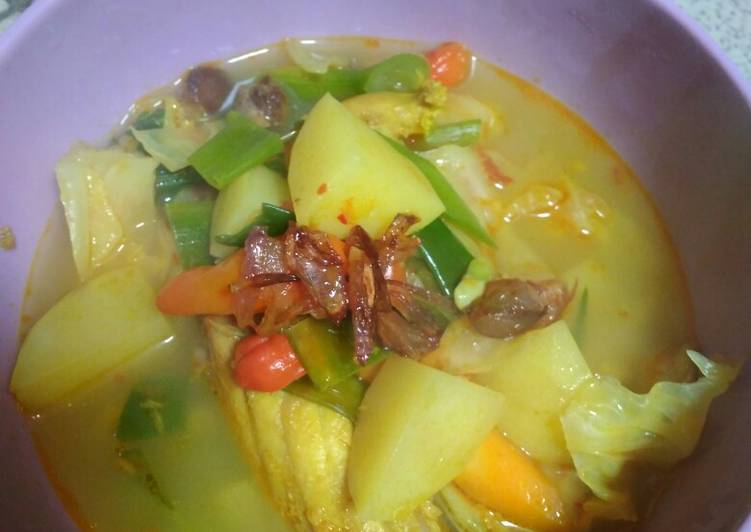 Resep Sop ikan kakap, Enak Banget