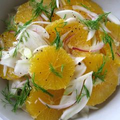 A picture of Fennel & Orange Salad.