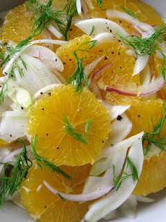 A picture of Fennel & Orange Salad.