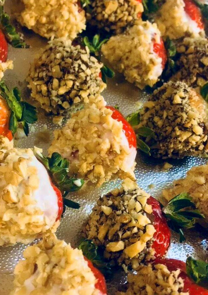 Una foto de Fresas cubiertas con Chocolates