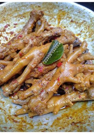 Foto resep 180. Ceker Kecap